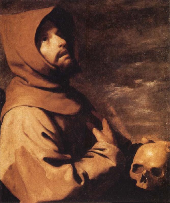 Francisco de Zurbaran The Ecstacy of St Francis oil painting image